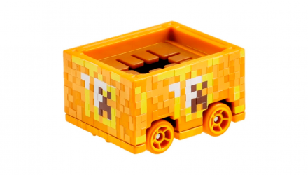 Машинка Базовая Hot Wheels Minecraft Minecart Screen Time 1:64 GRX95 Orange - Retromagaz, image 2