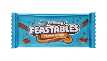 Набор Батончик 10шт MrBeast Feastables Peanut Butter King Size 60g - Retromagaz, image 1