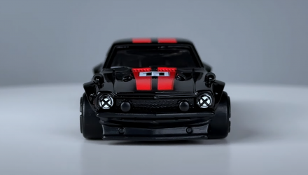 Тематична Машинка Hot Wheels Custom Ford Maverick Vintage Racing Club 1:64 HRT81/HRV09 Black - Retromagaz, image 5