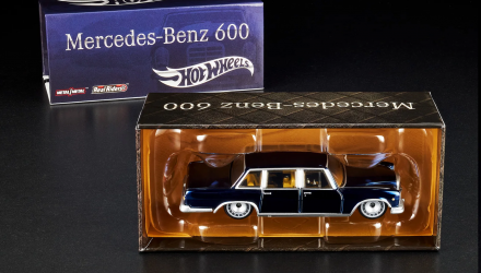 Машинка Premium Hot Wheels Mercedes-Benz 600 Red Line Club RLC 1:64 HWF12 Blue - Retromagaz, image 1