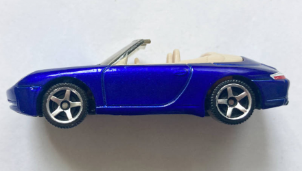 Тематическая Машинка Matchbox Porsche 911 Carrera Cabriolet Germany 1:64 GWL49/HPC63 Blue - Retromagaz, image 2