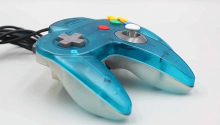 Геймпад Дротовий Nintendo N64 NUS-005 Limited Edition Trans-Ice Blue 1.8m Б/У - Retromagaz, image 2