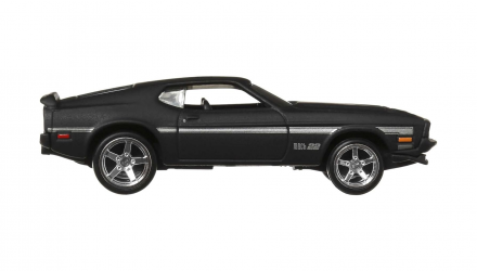 Машинка Premium Hot Wheels '71 Mustang Mach 1 Boulevard 1:64 HCR21 Black - Retromagaz, image 4