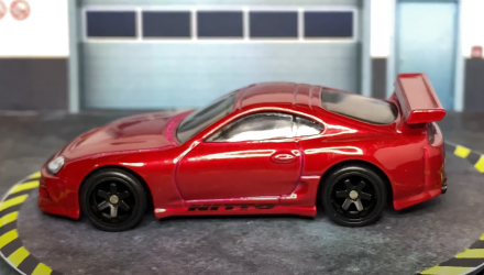 Машинка Premium Hot Wheels Toyota Supra Boulevard 1:64 FYN81 Red - Retromagaz, image 4