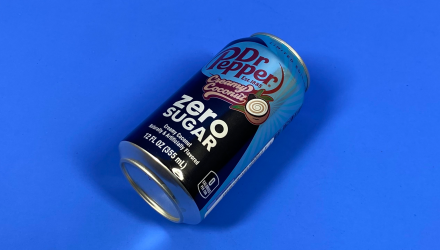 Набір Напій Dr Pepper Creamy Coconaut Limited Edition Zero Sugar 355ml 4шт - Retromagaz, image 2