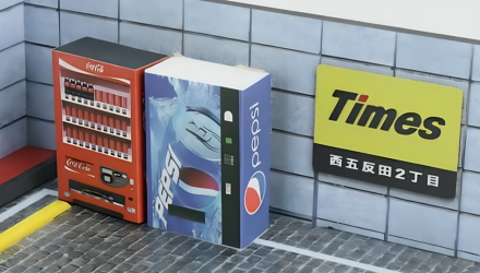 Діорама G-Fans Japanese Parking Lot 1:64 710028 Black - Retromagaz, image 5