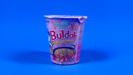 Набор Лапша 2шт Samyang Buldak Carbonara (Курица в Соусе Карбонара) в Стаканчике Острая 70g - Retromagaz, image 2