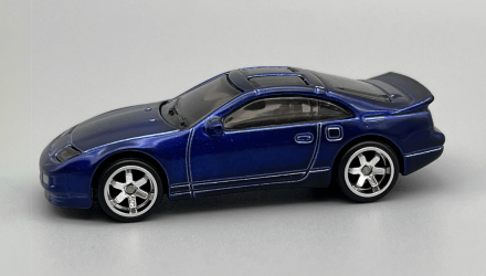 Машинка Базова Hot Wheels Nissan 300ZX Twin Turbo Super Treasure Hunt STH Turbo 1:64 GTD10 Blue - Retromagaz, image 1