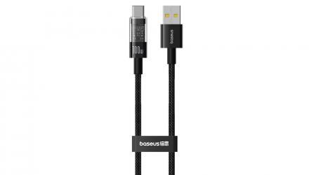 Кабель Baseus Purely Lucent 100W USB 2.0 - USB Type-C 1m - Retromagaz, image 1