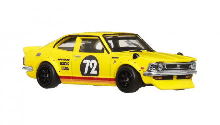 Машинка Premium 2шт Hot Wheels 1972 Toyota Corolla Levin  / Sakura Sprinter Team Transport 1:64 JBM34 Yellow - Retromagaz, image 5