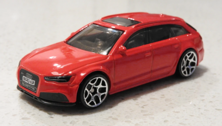 Машинка Базовая Hot Wheels '17 Audi RS 6 Avant Factory Fresh 1:64 FJW00 Red - Retromagaz, image 2