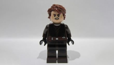 Фігурка Lego Джедай Anakin Skywalker Dark Brown and Black Robe Star Wars sw1398 75401 Новий - Retromagaz, image 4