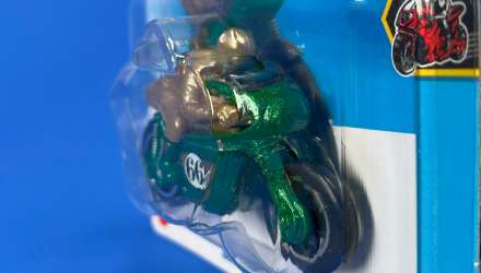 Машинка Базова Hot Wheels 1966 Triumph Tiger 100 Treasure Hunts Moto 1:64 JBC32 Green - Retromagaz, image 2