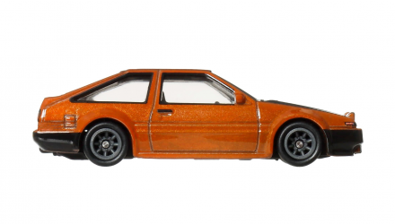 Машинка Premium Hot Wheels Toyota AE86 Sprinter Trueno Car Culture 1:64 JKF10 Orange - Retromagaz, image 3