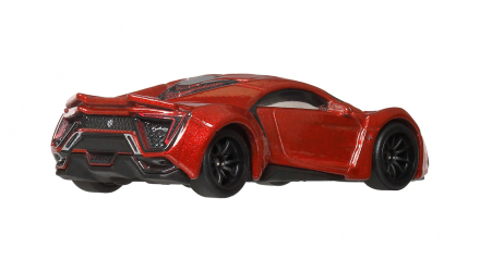 Машинка Premium Hot Wheels Lykan Hypersport W Motors Lykan HyperSport Fast & Furious 1:64 JHW70 Red - Retromagaz, image 3