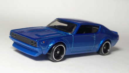 Машинка Базова Hot Wheels Nissan Skyline 2000 GT-R Then and Now 1:64 FJX88 Blue - Retromagaz, image 2