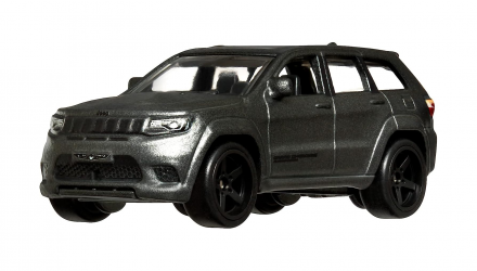 Машинка Premium Hot Wheels Jeep Grand Cherokee Trackhawk Fast & Furious 1:64 HNW48 Grey - Retromagaz, image 2