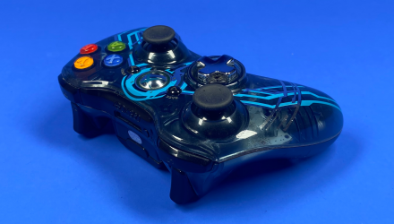 Геймпад Бездротовий Microsoft Xbox 360 Halo Limited Edition Black Б/У - Retromagaz, image 6