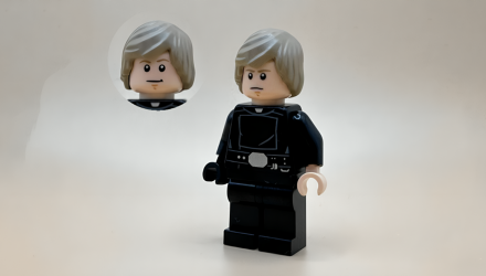 Фігурка Lego Джедай Luke Skywalker Jedi Hair with Side Part Smile Stern Star Wars sw1262 Б/У - Retromagaz, image 1