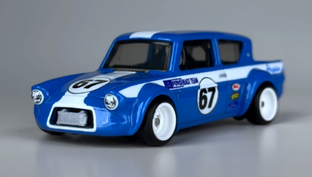 Машинка Premium Hot Wheels '67 Ford Anglia Racer Boulevard 1:64 GJT68/HKF32 Blue - Retromagaz, image 2