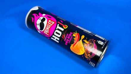 Набор Чипсы 2шт Pringles 1шт Hot Smokin' BBQ RIBS Flavour 160g 5053990175949 - Retromagaz, image 2