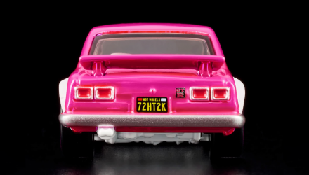 Машинка Premium Hot Wheels 1972 Skyline H/T 2000GT-R Red Line Club RLC 1:64 JKC01 Pink - Retromagaz, image 5