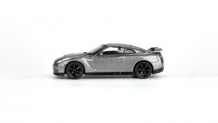 Машинка Premium MINI GT NISSAN GT-R 2013 1:64 MGT01089 Grey - Retromagaz, image 3