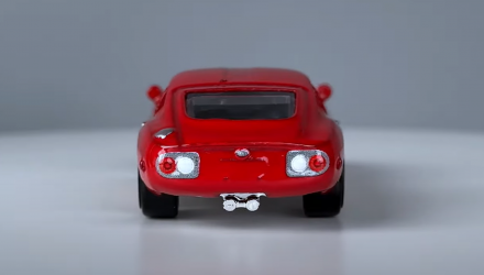 Тематическая Машинка Hot Wheels Toyota 2000GT Vintage Racing Club 1:64 HRT81/HRV07 Red - Retromagaz, image 6