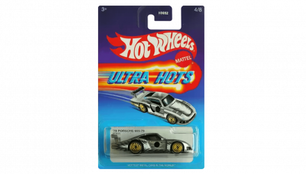 Тематична Машинка Hot Wheels '78 Porsche 935-78 Ultra Hots 1:64 HDG52/HRX11 Silver - Retromagaz, image 5