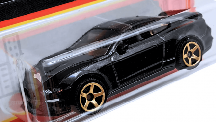 Машинка Велике Місто Matchbox 19 Ford Mustang Coupe Metro 1:64 JFN11 Black - Retromagaz, image 2