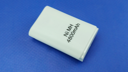 Аккумулятор Проводной RMC Xbox 360 Battery Pack And Chargeable Cable White Новый - Retromagaz, image 4