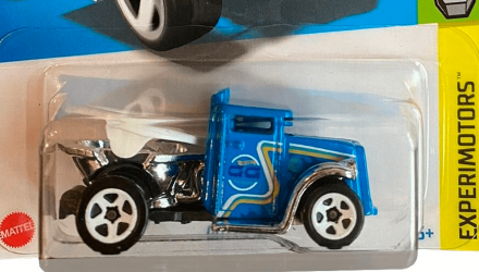 Машинка Базова Hot Wheels Gotta Go Treasure Hunts Experimotors 1:64 HCX96 Blue - Retromagaz, image 2