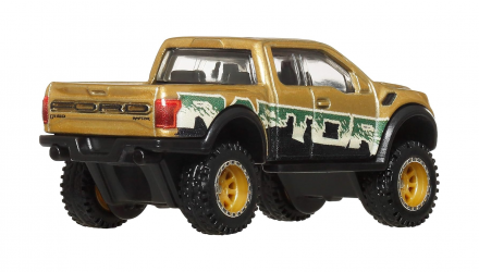 Машинка Premium Hot Wheels 2017 Ford F-150 Raptor Off-Road 1:64 JBK70 Brown - Retromagaz, image 2