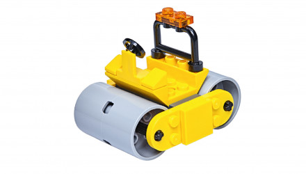 Конструктор Lego Фігурка Worker with Steamroller Foil Pack City 952210 cty1509 Новий - Retromagaz, image 2