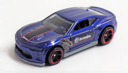 Машинка Базова Hot Wheels '18 Camaro SS Speed Graphics 1:64 FYC99 Blue - Retromagaz, image 3