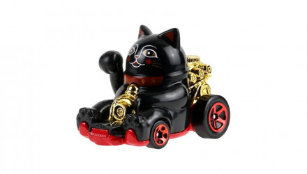 Машинка Базовая Hot Wheels Feline Lucky Experimotors 1:64 JJL72 Black - Retromagaz, image 1