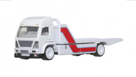 Машинка Premium 2шт Hot Wheels '73 Honda Civic Custom та Aero Lift Team Transport 1:64 JBM36 White - Retromagaz, image 5