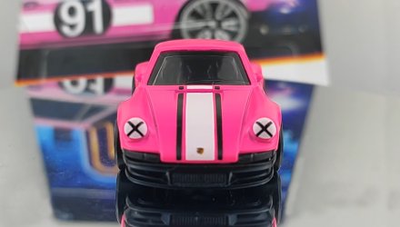 Тематична Машинка Hot Wheels Porsche '71 Porsche 911 Neon Speeders 1:64 JKY00 Pink - Retromagaz, image 4