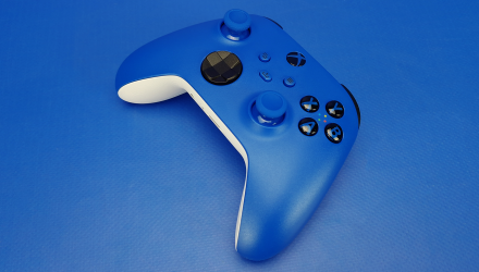 Набор Геймпад Беспроводной Microsoft Xbox Series Controller Shock Blue Новый  + Аккумулятор Play and Charge Kit + Кабель USB Type-C Black - Retromagaz, image 3