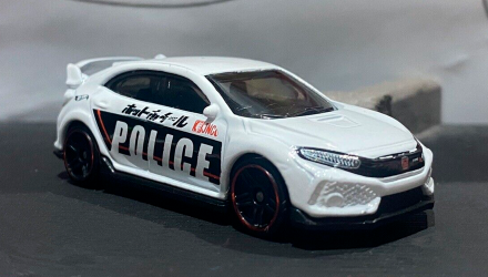 Машинка Базова Hot Wheels 2018 Honda Civic Type R Rescue 1:64 HKJ21 White - Retromagaz, image 2