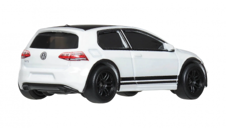 Машинка Premium Hot Wheels Volkswagen Golf Mk7 GTI Deutschland Design 1:64 JKF44 White - Retromagaz, image 2