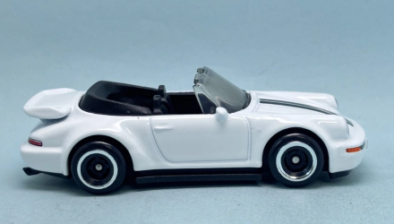 Машинка Базовая Hot Wheels Porsche 911 Turbo Cabriolet Drop Tops 1:64 JJJ22 White - Retromagaz, image 4
