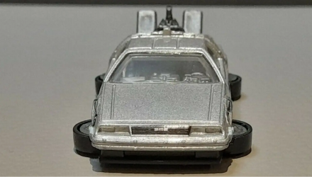 Машинка Базовая Hot Wheels Back to the Future Time Machine - Hover Mode DeLorean DMC-12 City 1:64 DHR29 Silver - Retromagaz, image 3