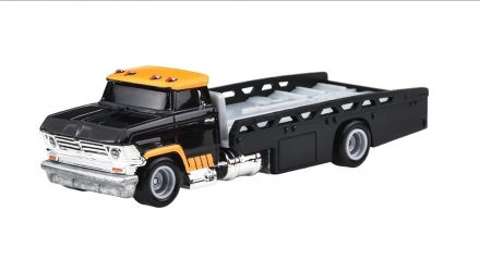 Машинка Premium 2шт Hot Wheels Toyota FJ Cruiser та Horizon Hauler Team Transport 1:64 JBM33 Yellow - Retromagaz, image 5
