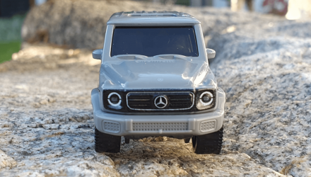 Тематична Машинка Matchbox 2024 Mercedes-Benz G 580 With EQ Technology Moving Parts 1:64 FWD28/HVM77 Grey - Retromagaz, image 4