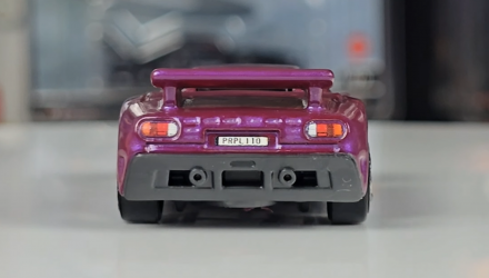 Машинка Базова Hot Wheels '94 Bugatti EB110 SS Race Day 1:64 JBB36 Purple - Retromagaz, image 5