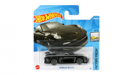 Машинка Базова Hot Wheels Porsche 911 GT3 Factory Fresh 1:64 HCX85 Black - Retromagaz, image 1