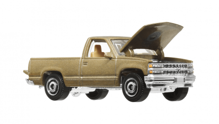 Тематическая Машинка Matchbox 1995 Chevy C1500 Moving Parts 1:64 FWD28/HVM83 Gold - Retromagaz, image 3