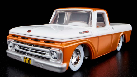 Машинка Premium Hot Wheels 1962 Ford F100 Red Line Club RLC 1:64 GXJ18 Orange - Retromagaz, image 1