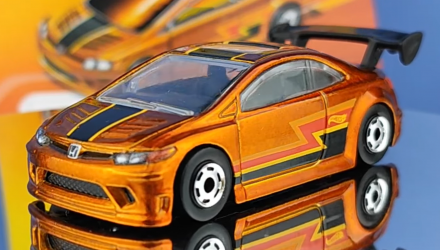 Тематическая Машинка Hot Wheels Honda Civic Si The Hot Ones 1:64 JBY73 Orange - Retromagaz, image 1